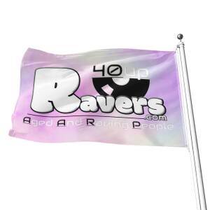 40up Plurple Horizon Flag