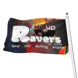 40up Kozmik Flow Album Flag