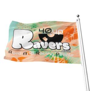 40up Kool Spring Flag