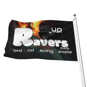 40up Kosmik Flare Flag