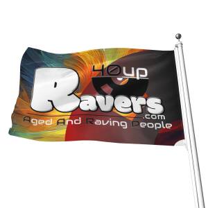 40up Kosmik Waves Album Flag