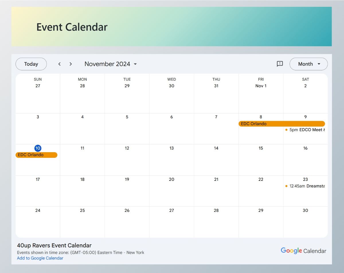 Stay Connected: New Group Events Calendar Launch