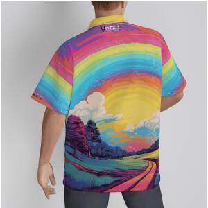 40up Electric Men's Hawaiian Shirt